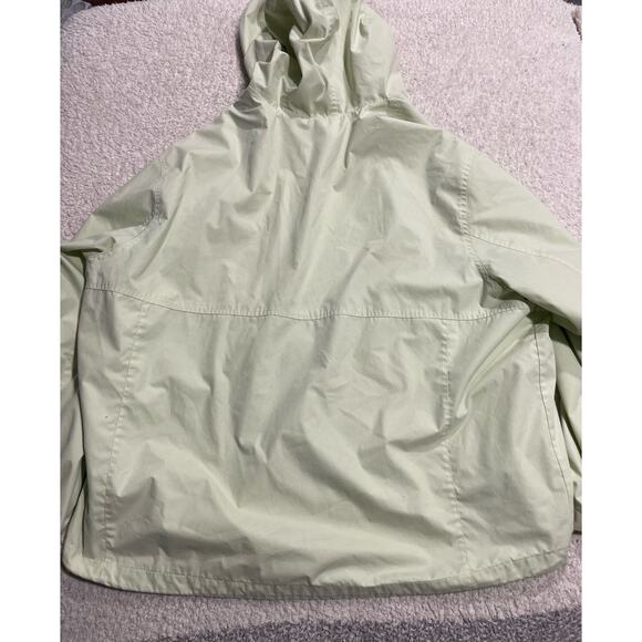 Pacific Trail Women's Plus Size 1x Button Long Sleeve Hooded Jacket Light Green - Picture 6 of 13